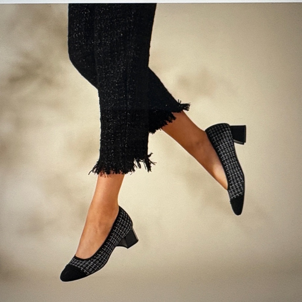 Vivaia Julie Pro Tweed Chunky Heel 8.5